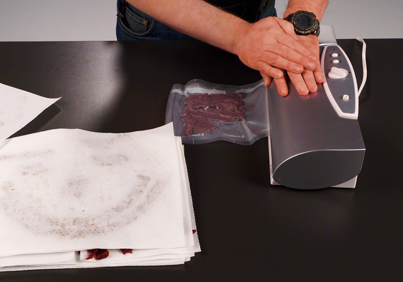 FoodSaver Vacuum Seal your Beef Jerky!