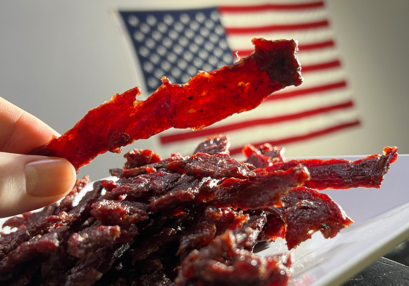 Soft flavorful pieces of delicious Jerky.